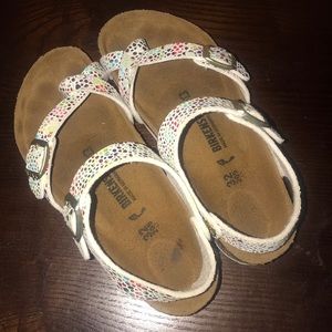 Girls Oriental Mosaic Birkenstock Sandals